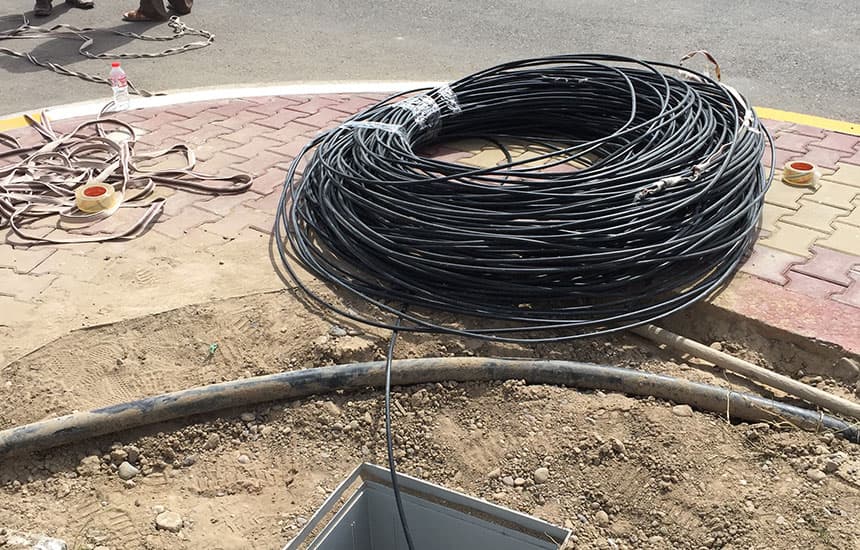 مشروع FTTH لشركة الاتصالات والبريد العراقية (ITPC)